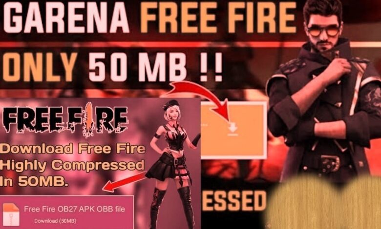 Download Free Fire Game Under 50MB